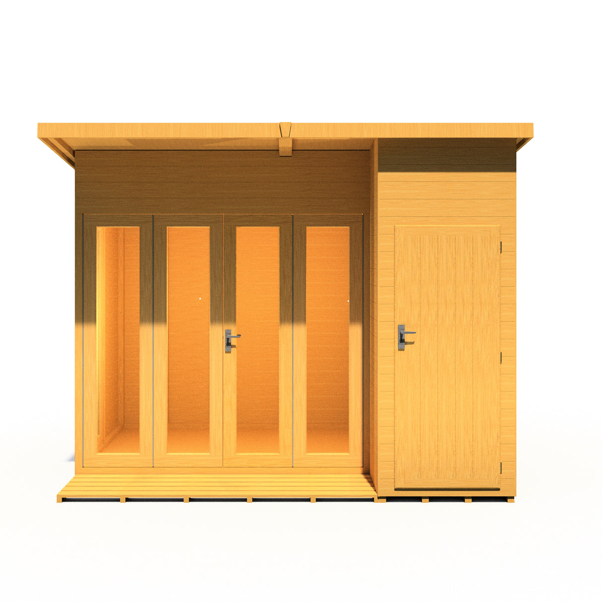 Shire Aster 10x8 Summerhouse Right Hand Store Version