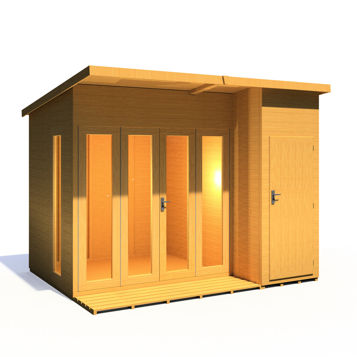 Shire Aster 10x8 Summerhouse Right Hand Store Version