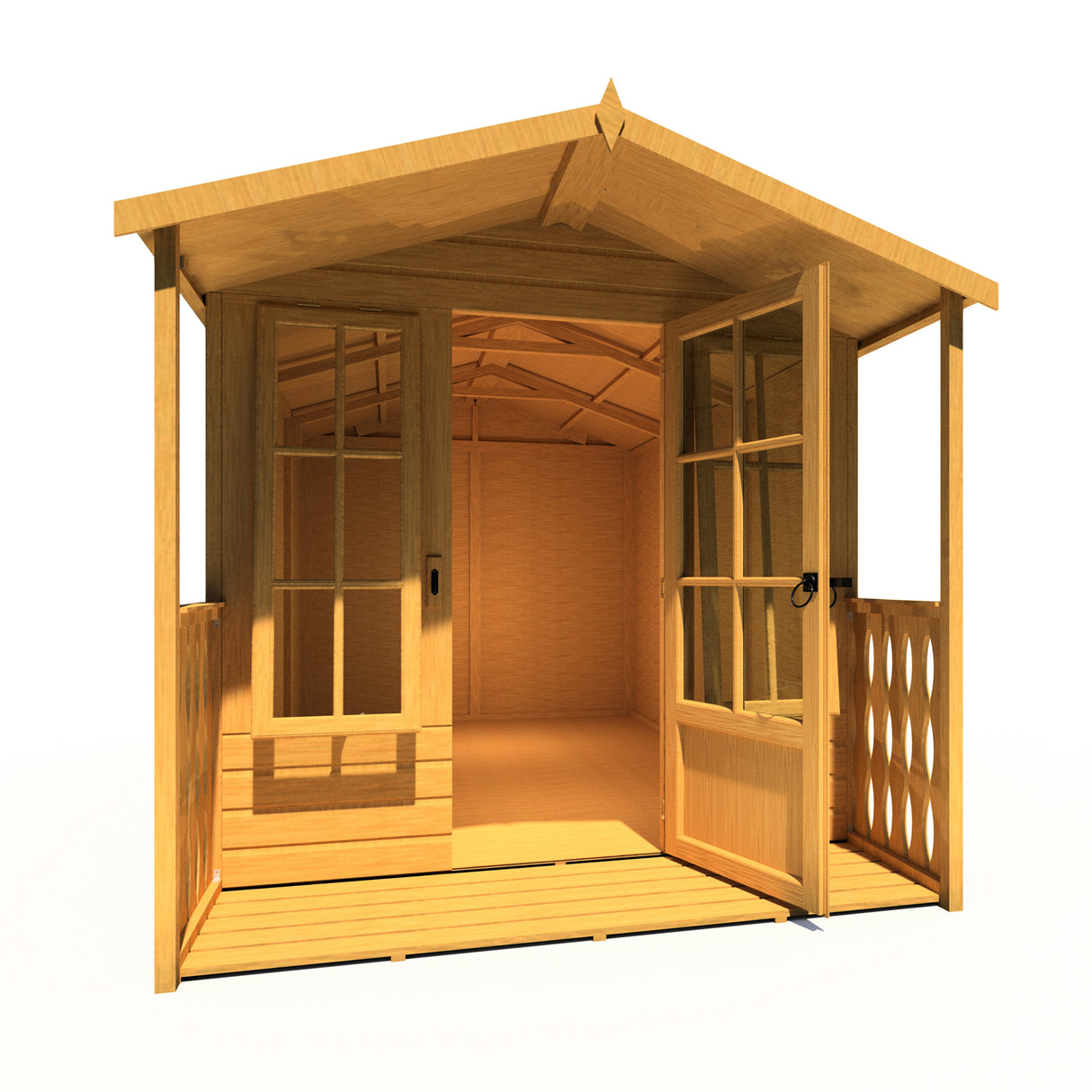 Shire Badminton 7x10 Summerhouse with Verandah