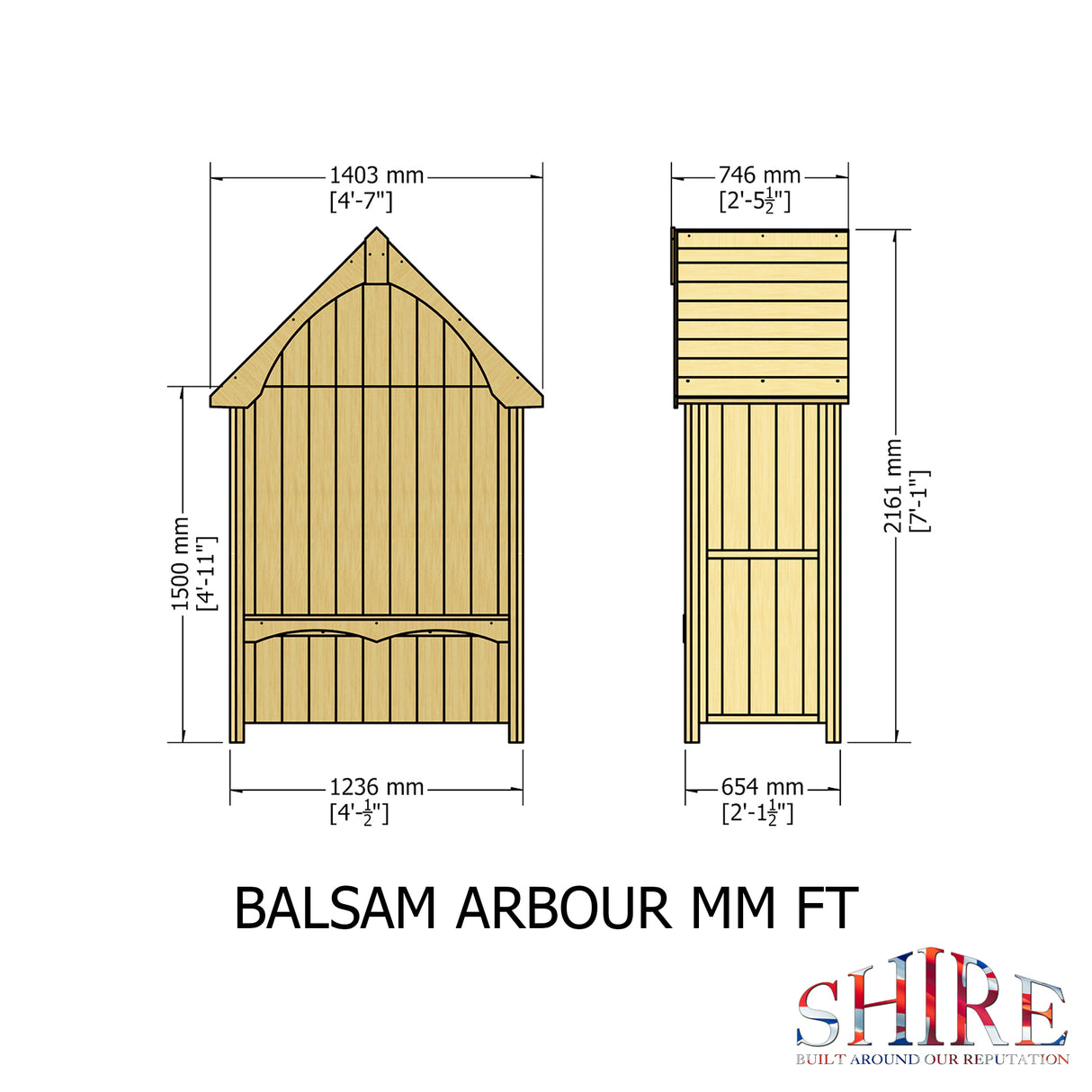 Shire Balsam Arbour