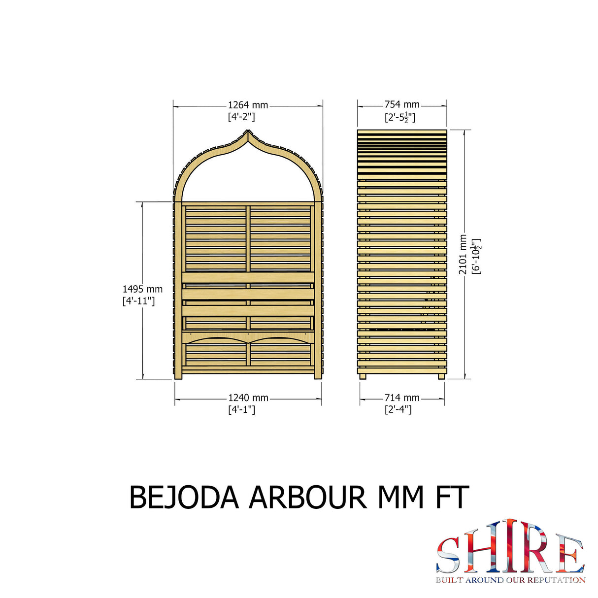 Shire Bejoda Arbour