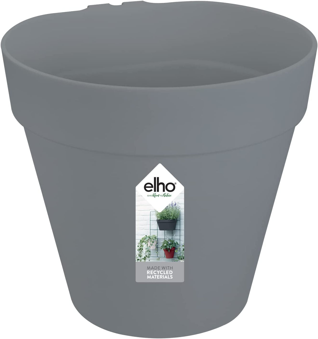 Loft Urban Green Wall Pot Single 15cm -Anthracite