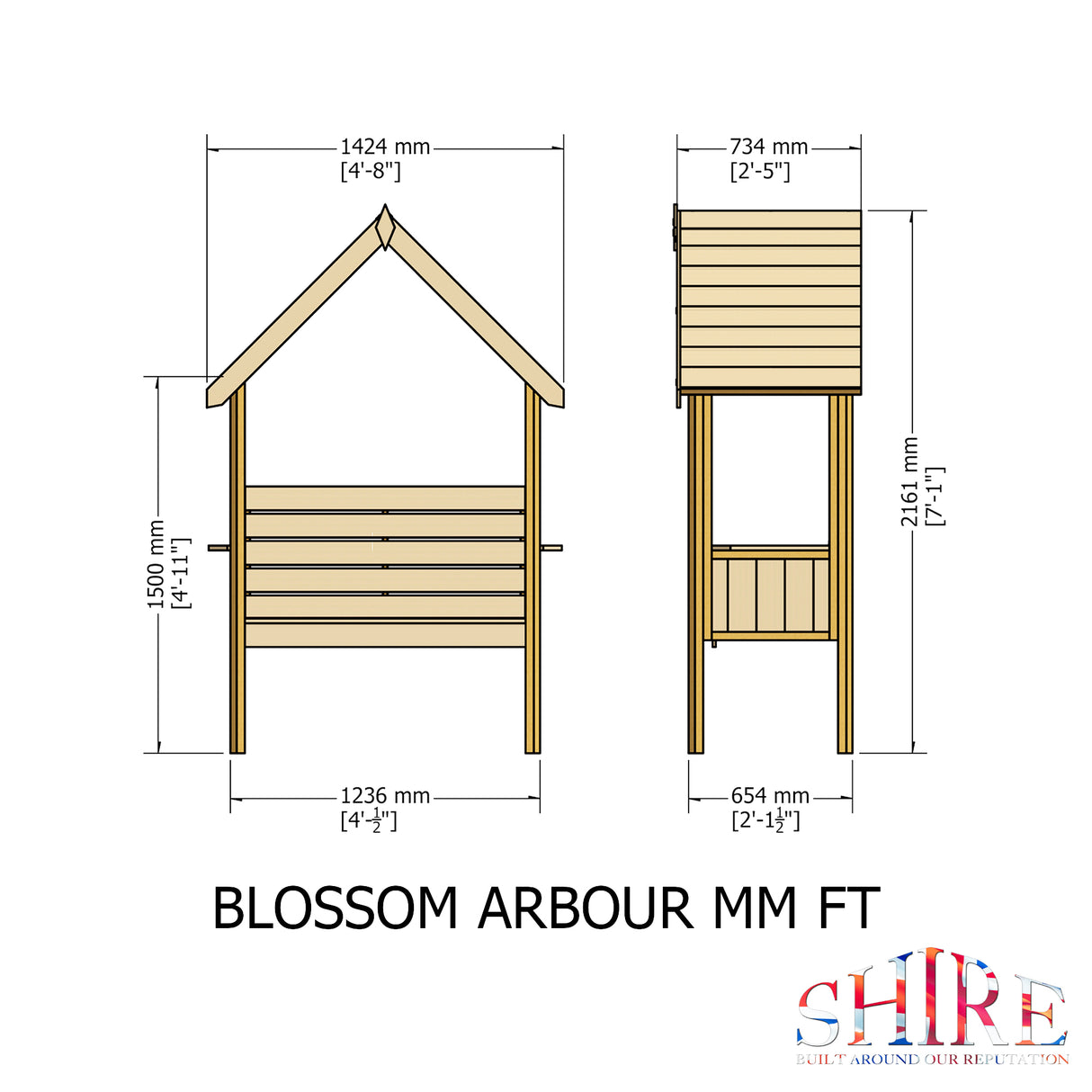 Shire Blossom Arbour