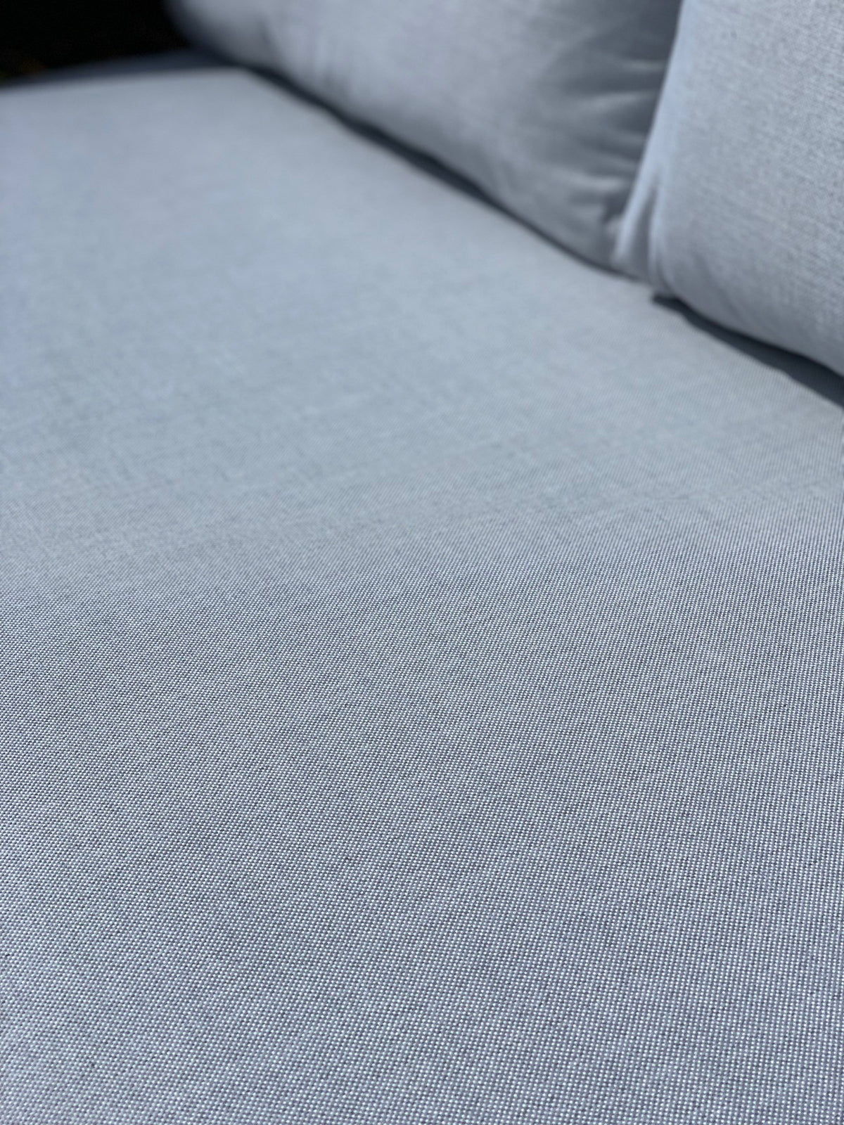 Bahama Corner Sofa Sun Lounger Rattan Set - Grey
