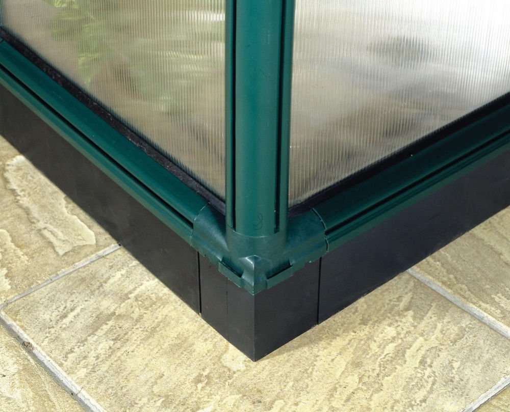 Grand Gardener 8' x 20' Greenhouse - Green Frame & Hybrid Polycarbonate Panels