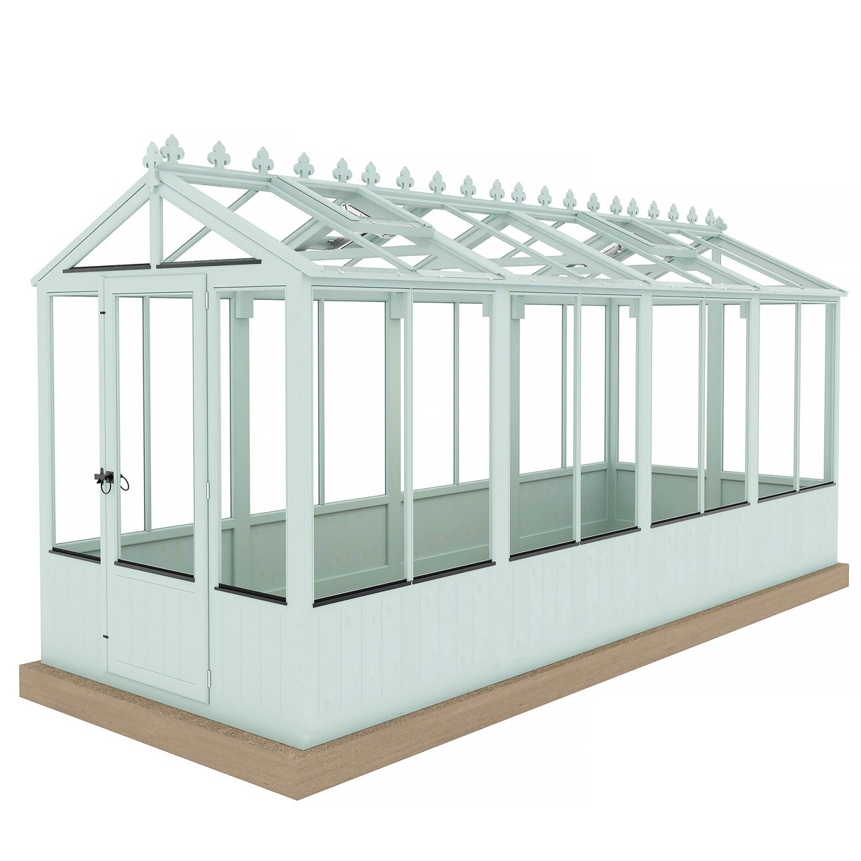 Shire Holkham 6x16 Wooden Greenhouse