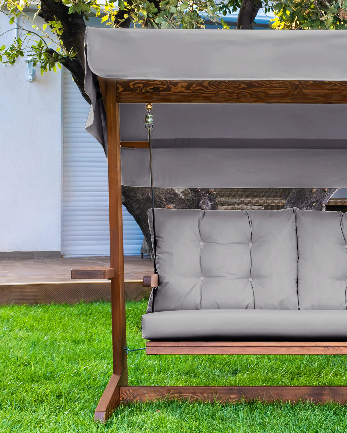 Brestwick 2400 Pine Frame 3 Seat Garden Swing