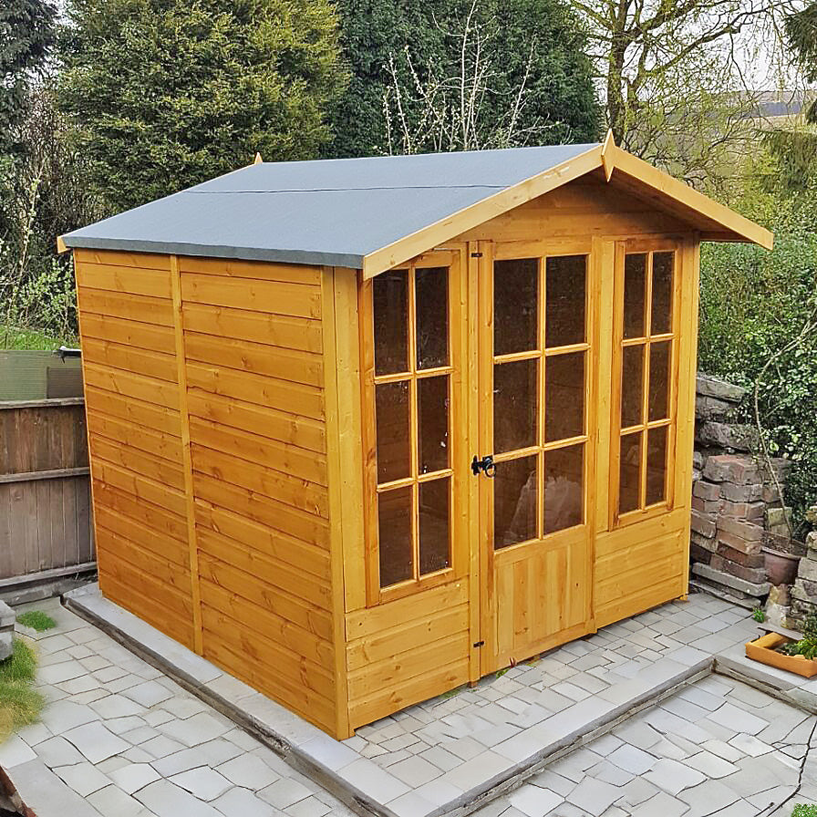 Shire Chatsworth Shiplap 7x7 Summerhouse