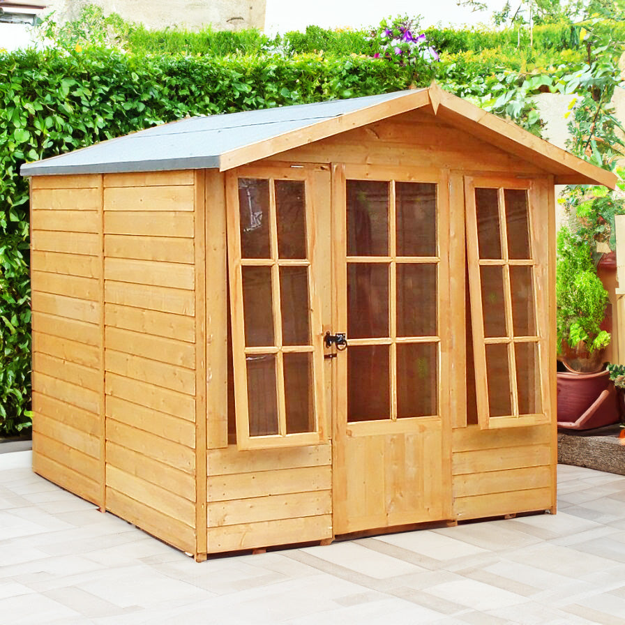 Shire Chatsworth Shiplap 7x7 Summerhouse