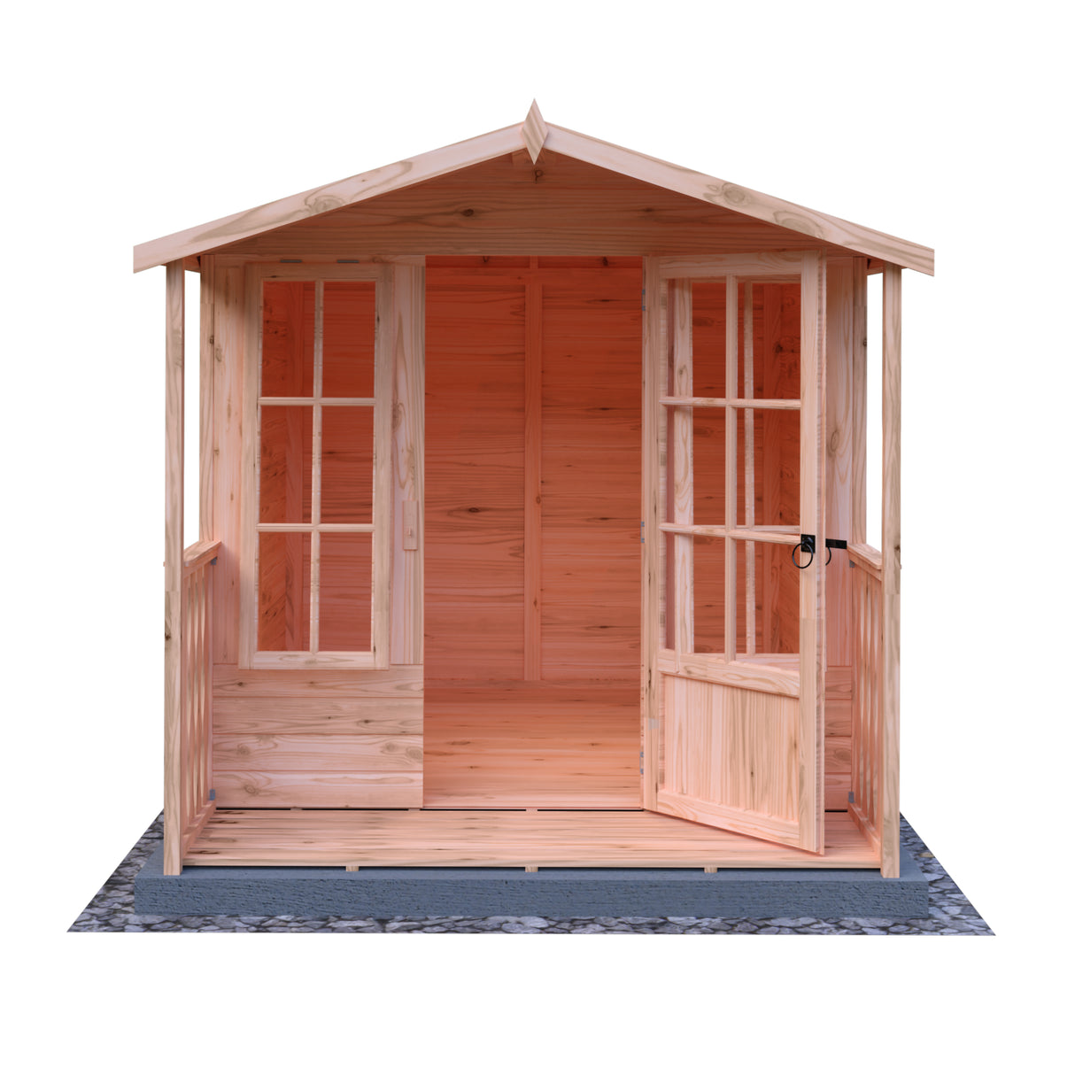 Shire Chatsworth 7x7 Summerhouse with Verandah