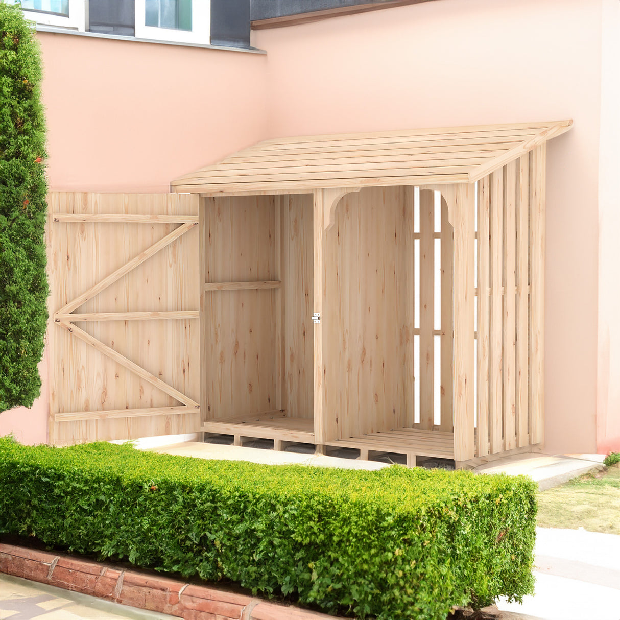 Shire 5x2 Country Tool & Log Store