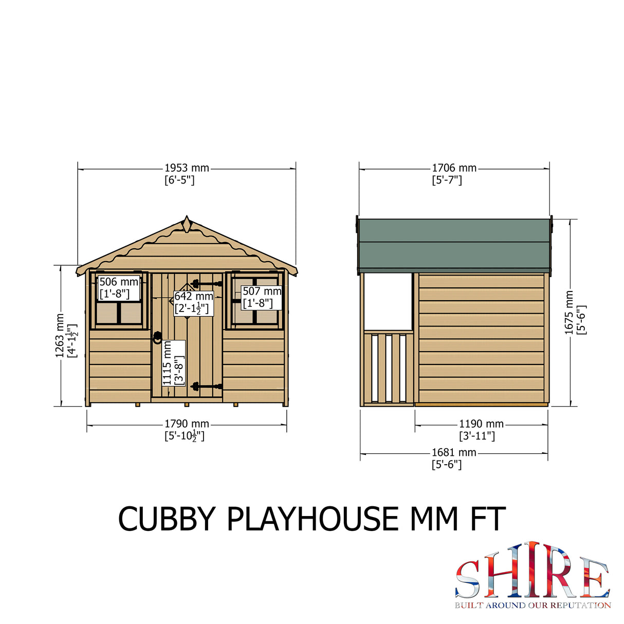 Shire Cubby Playhouse