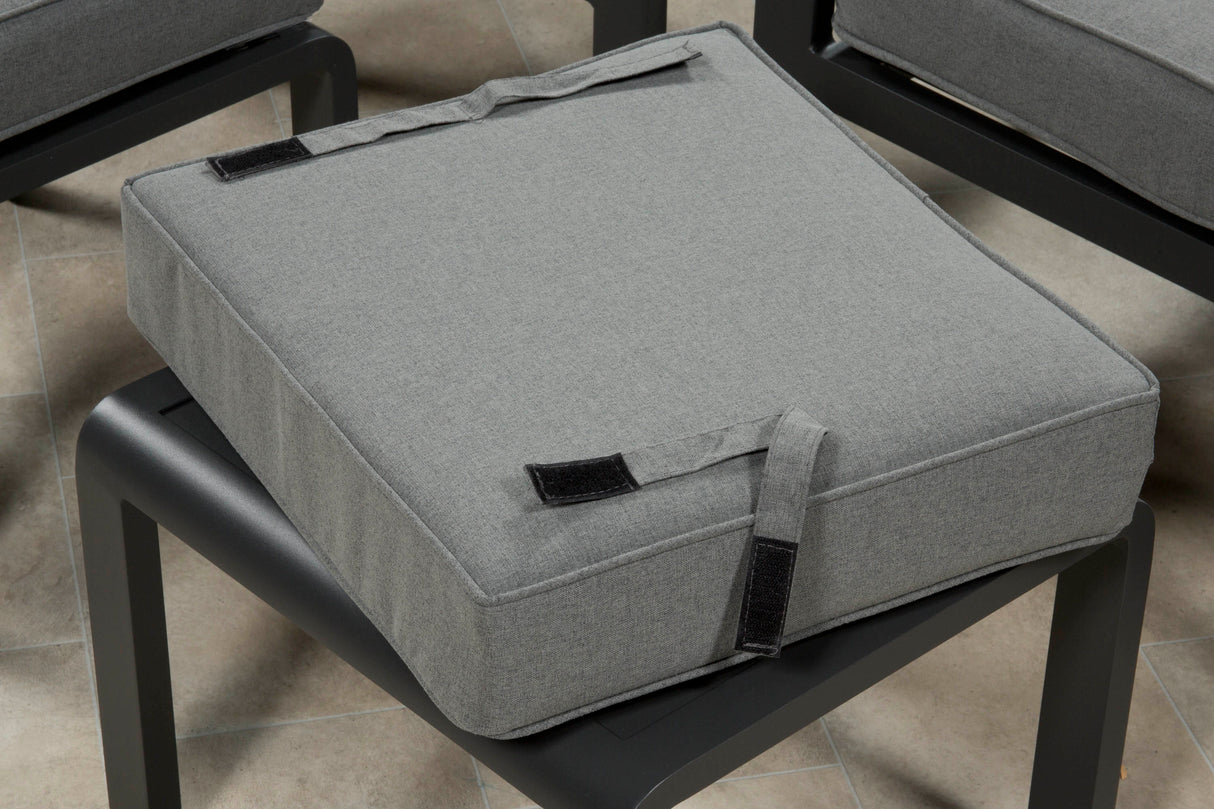 Calais Aluminium 5 Piece Lounge Set