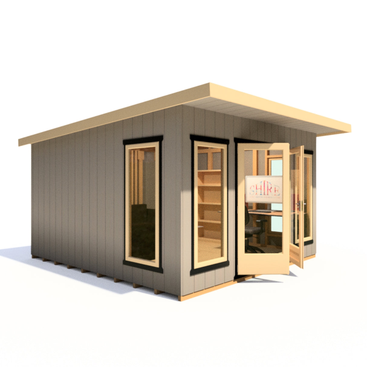 Shire Cali 12x12 Garden Office