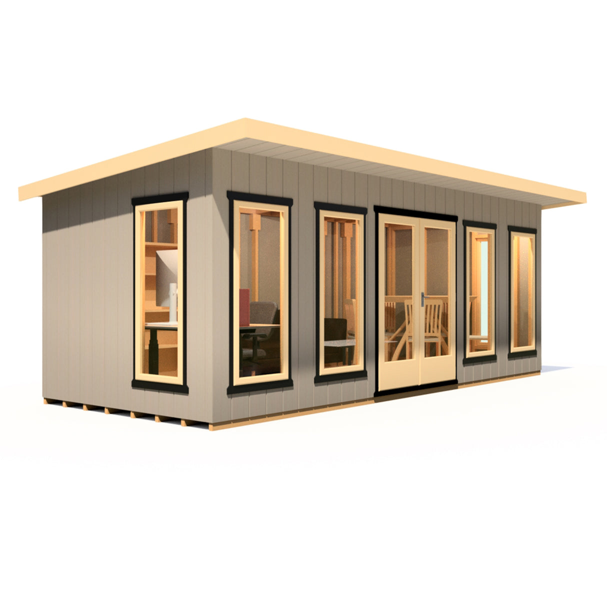 Shire Cali 20x8 Garden Office
