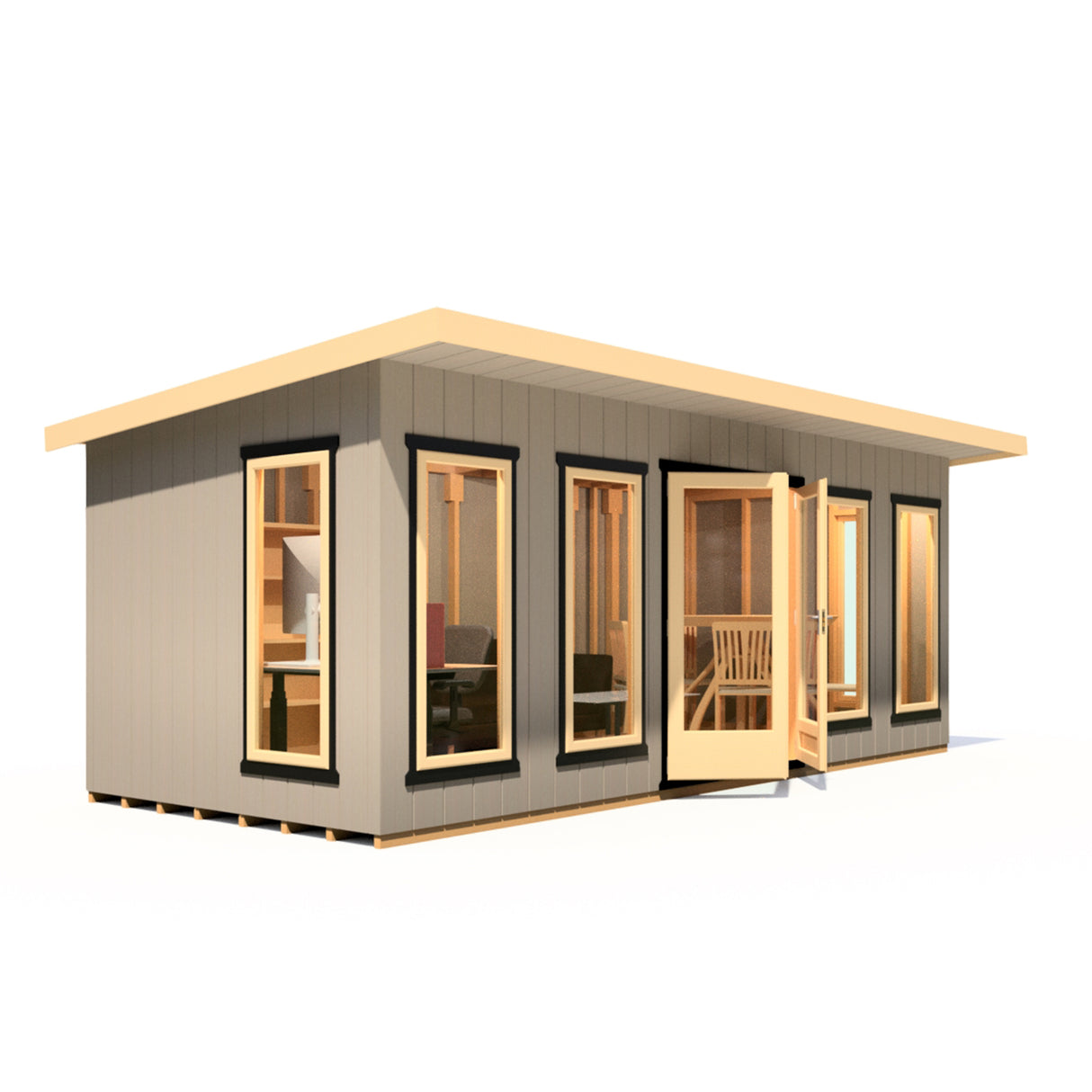 Shire Cali 20x8 Garden Office