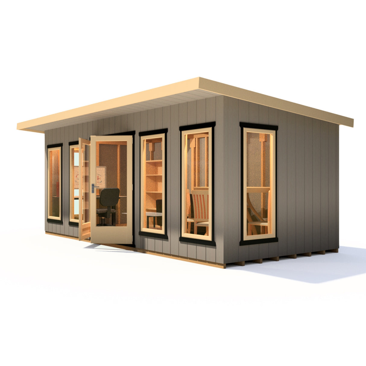 Shire Cali 20x8 Garden Office