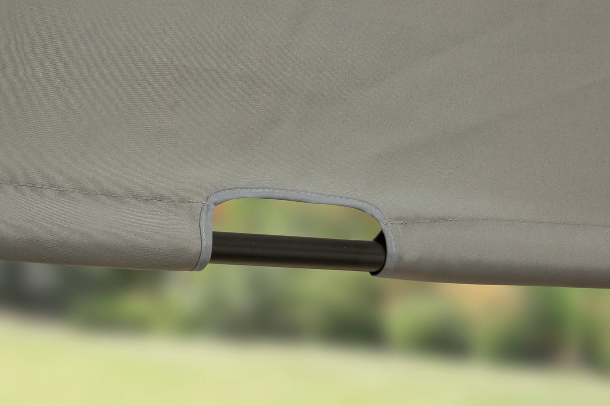 Cannes 3m x 3m Steel Gazebo with Moveable Canopy