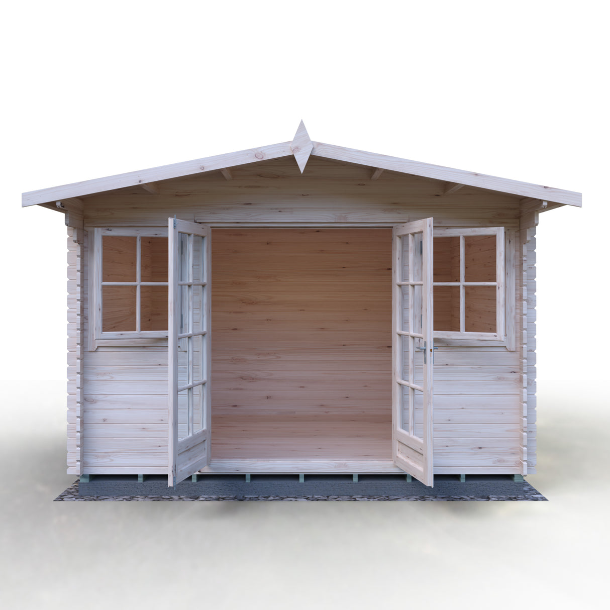 Shire Clipstone 12x10 Log Cabin