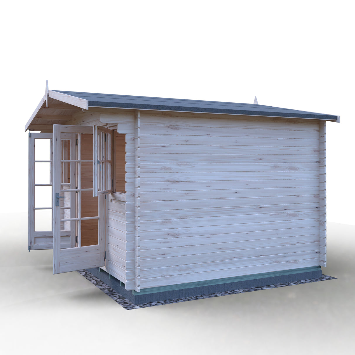 Shire Clipstone 12x10 Log Cabin