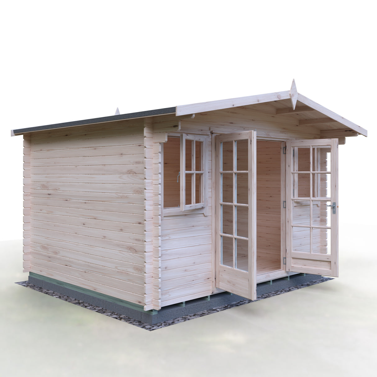 Shire Clipstone 12x10 Log Cabin