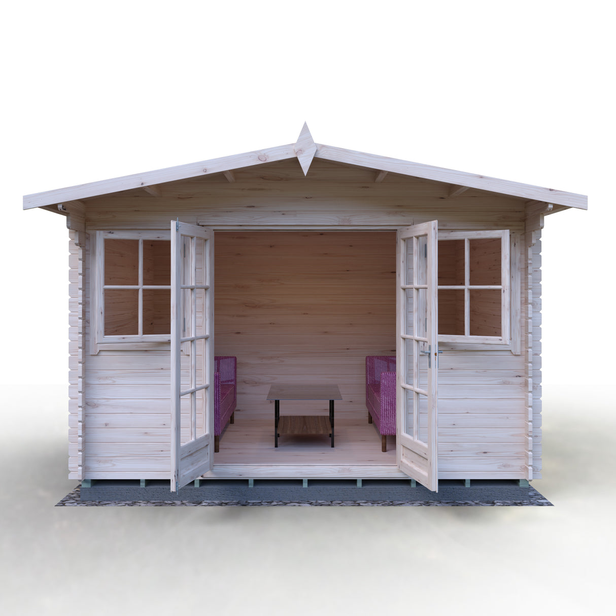 Shire Clipstone 12x10 Log Cabin