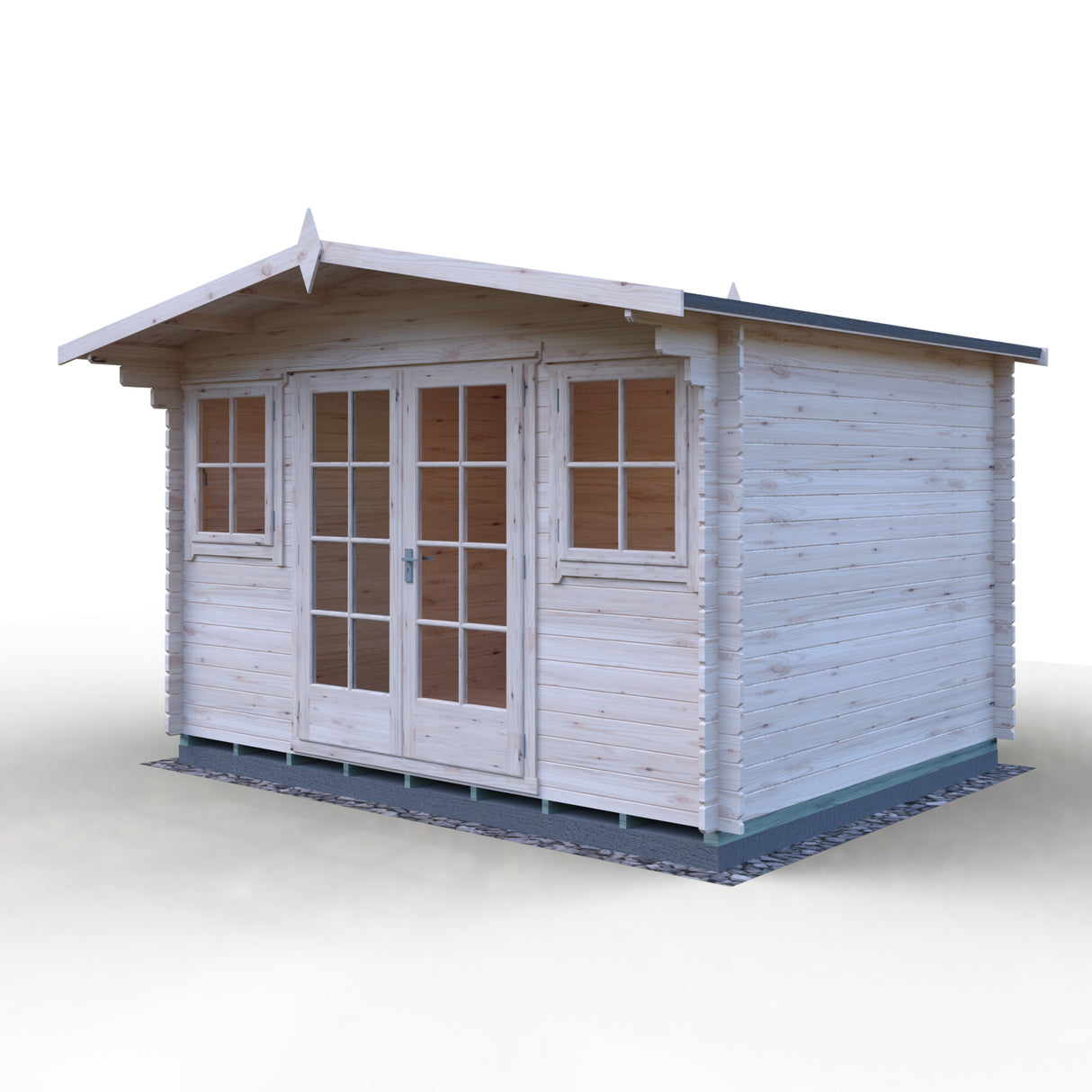 Shire Clipstone 12x10 Log Cabin