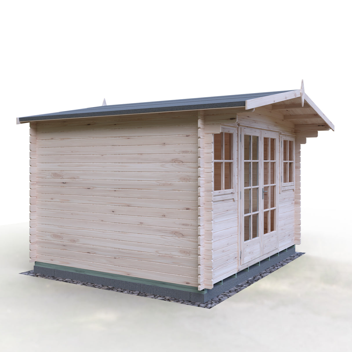 Shire Clipstone 12x10 Log Cabin