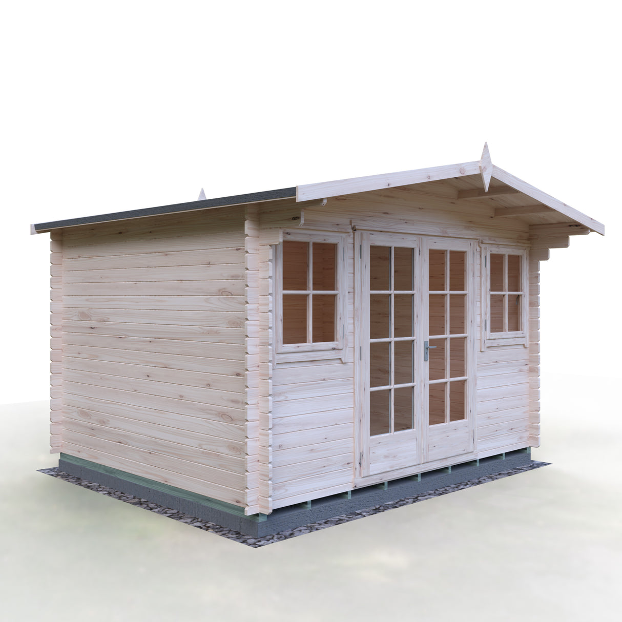 Shire Clipstone 12x10 Log Cabin