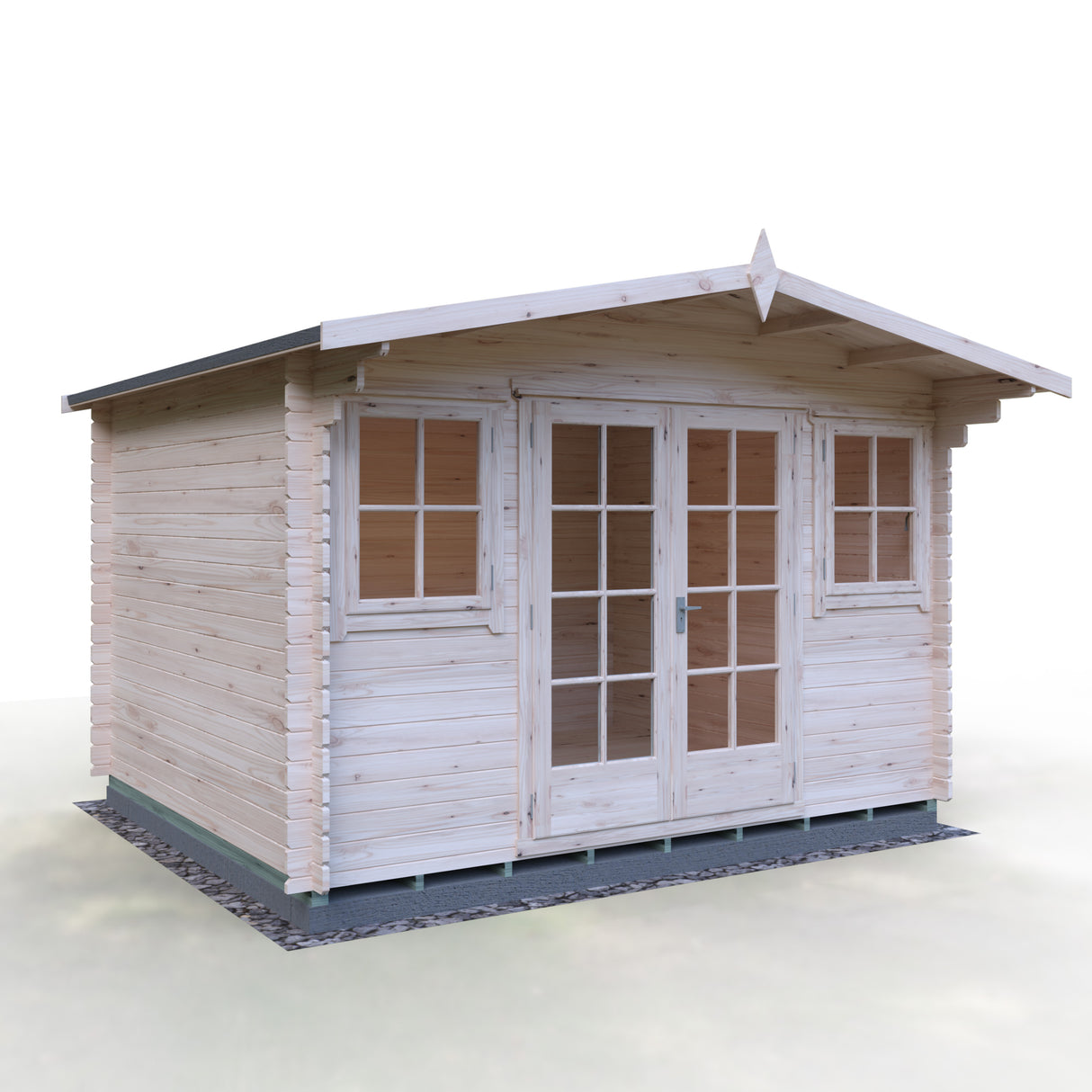 Shire Clipstone 12x10 Log Cabin