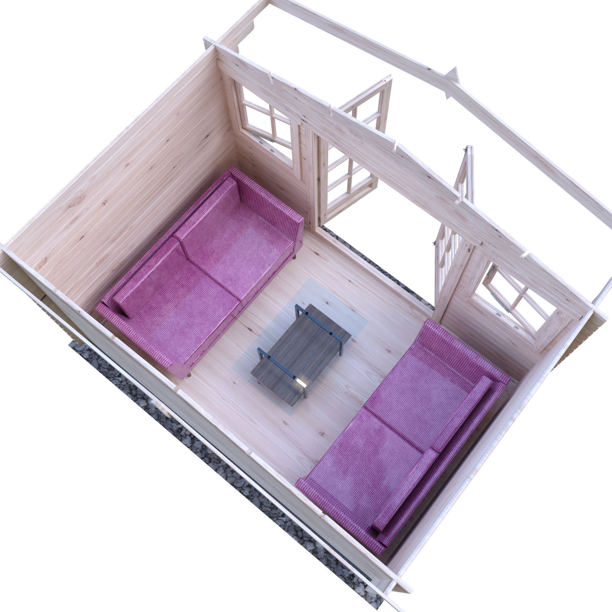 Shire Clipstone 12x8 Log Cabin