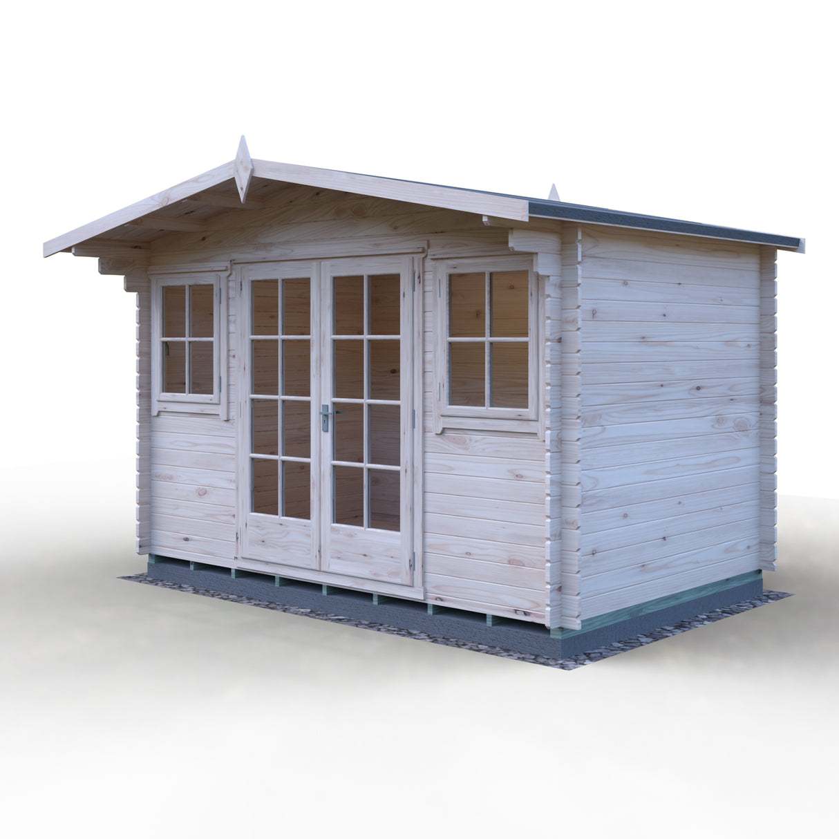 Shire Clipstone 12x8 Log Cabin