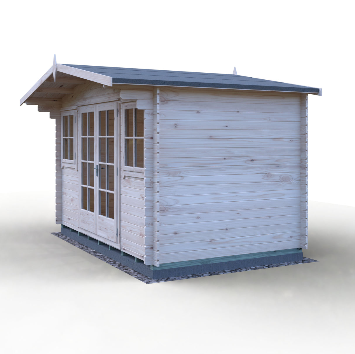 Shire Clipstone 12x8 Log Cabin