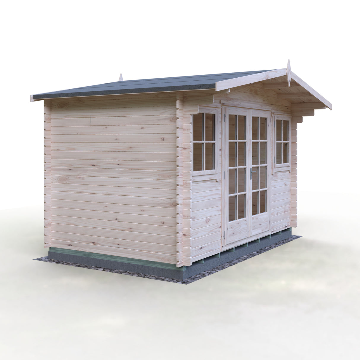 Shire Clipstone 12x8 Log Cabin