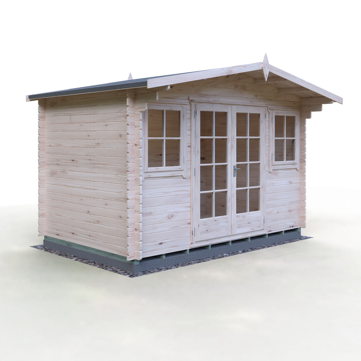 Shire Clipstone 12x8 Log Cabin