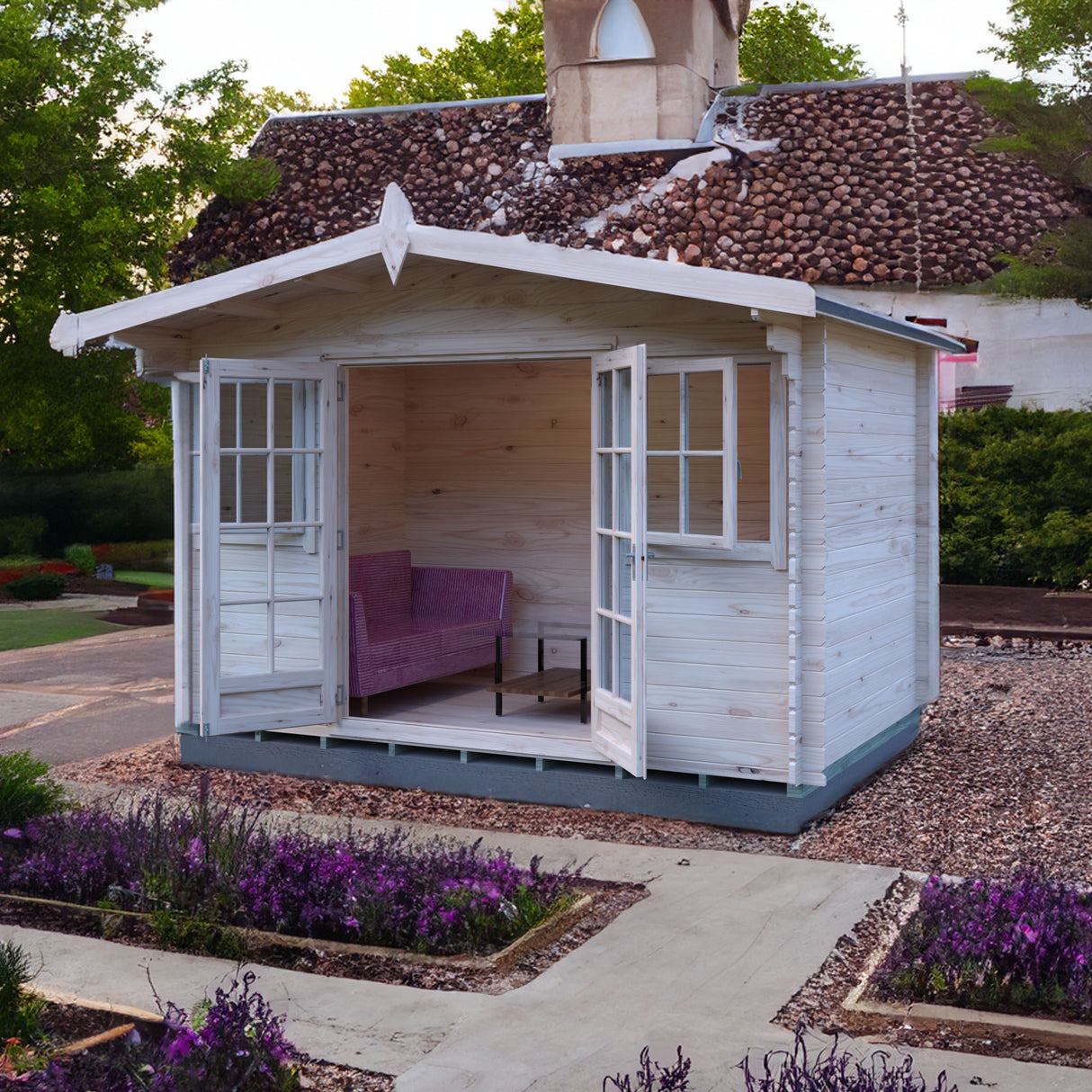 Shire Clipstone 12x8 Log Cabin