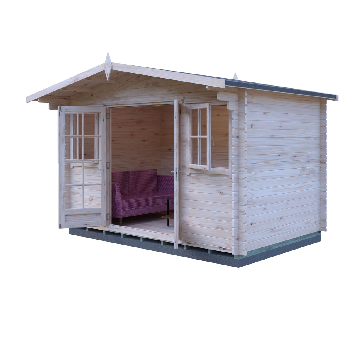 Shire Clipstone 12x8 Log Cabin