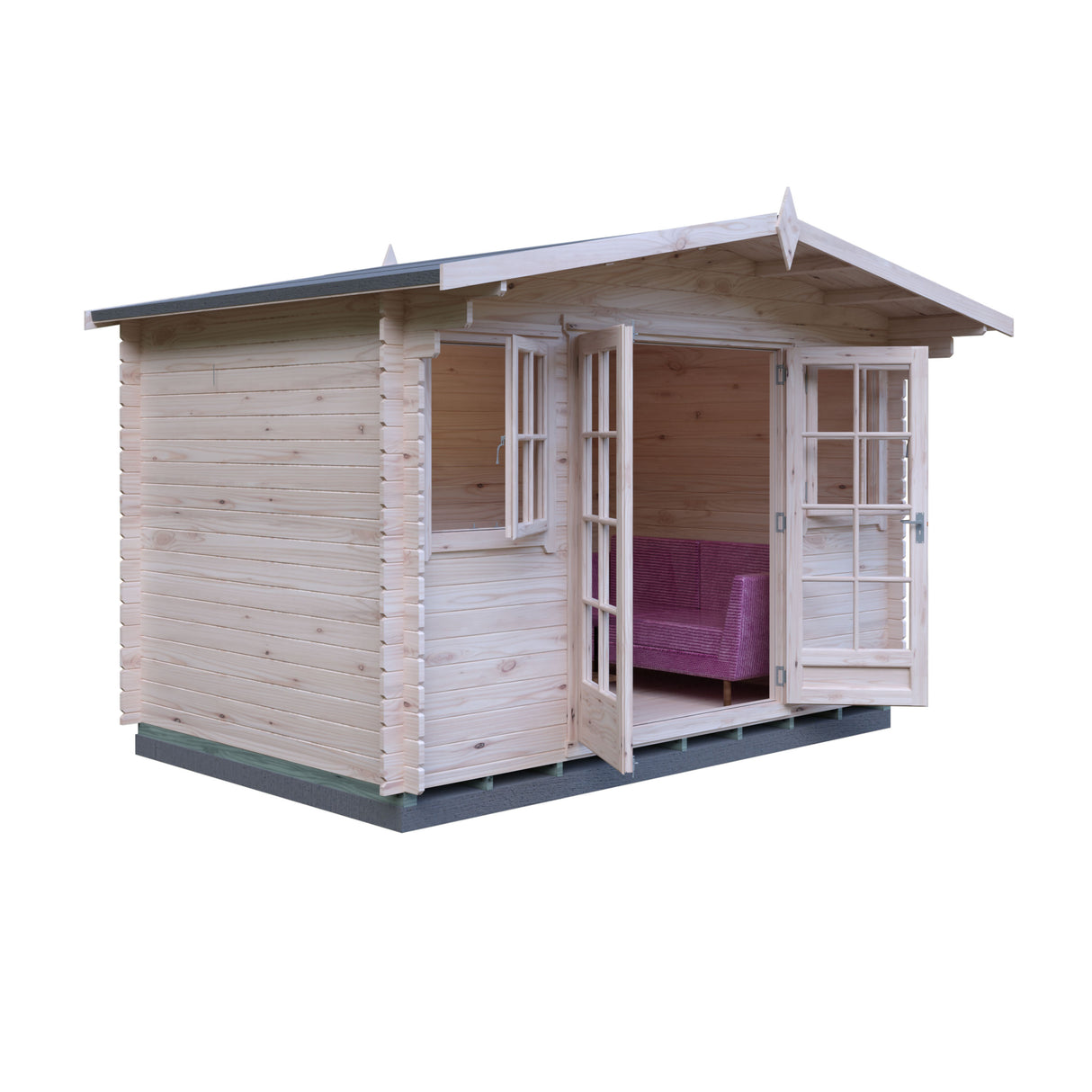 Shire Clipstone 12x8 Log Cabin