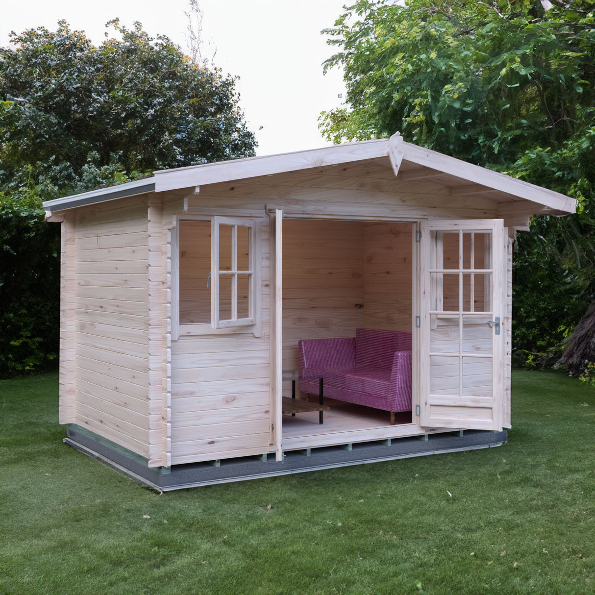 Shire Clipstone 12x8 Log Cabin