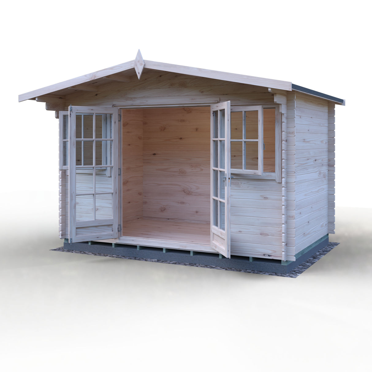 Shire Clipstone 12x8 Log Cabin