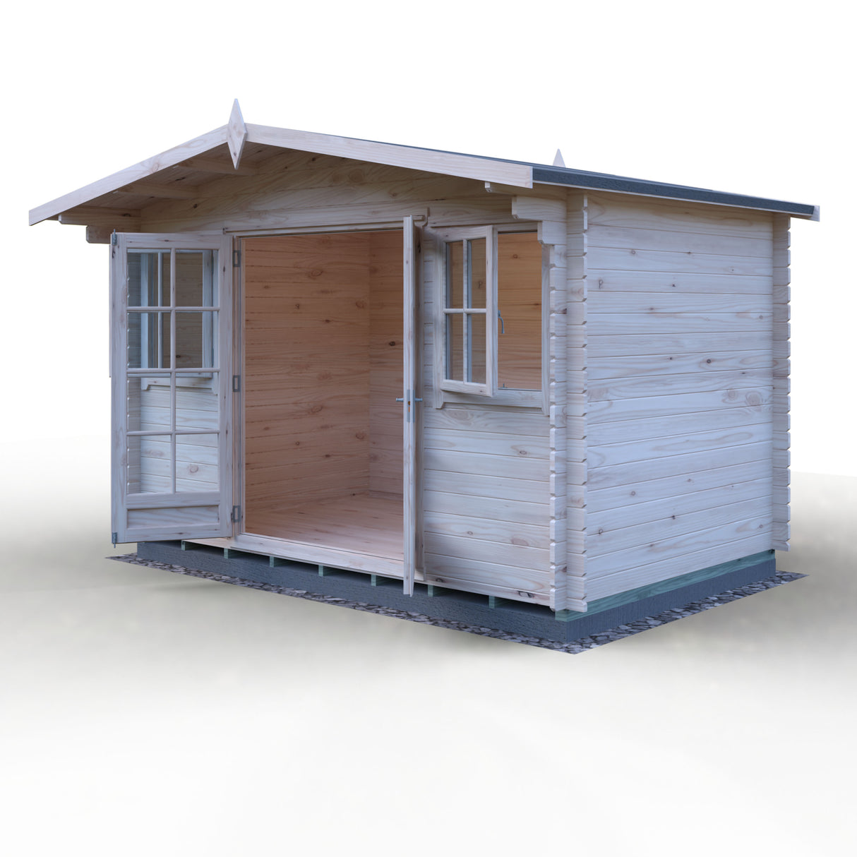 Shire Clipstone 12x8 Log Cabin