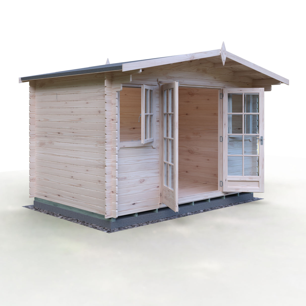 Shire Clipstone 12x8 Log Cabin