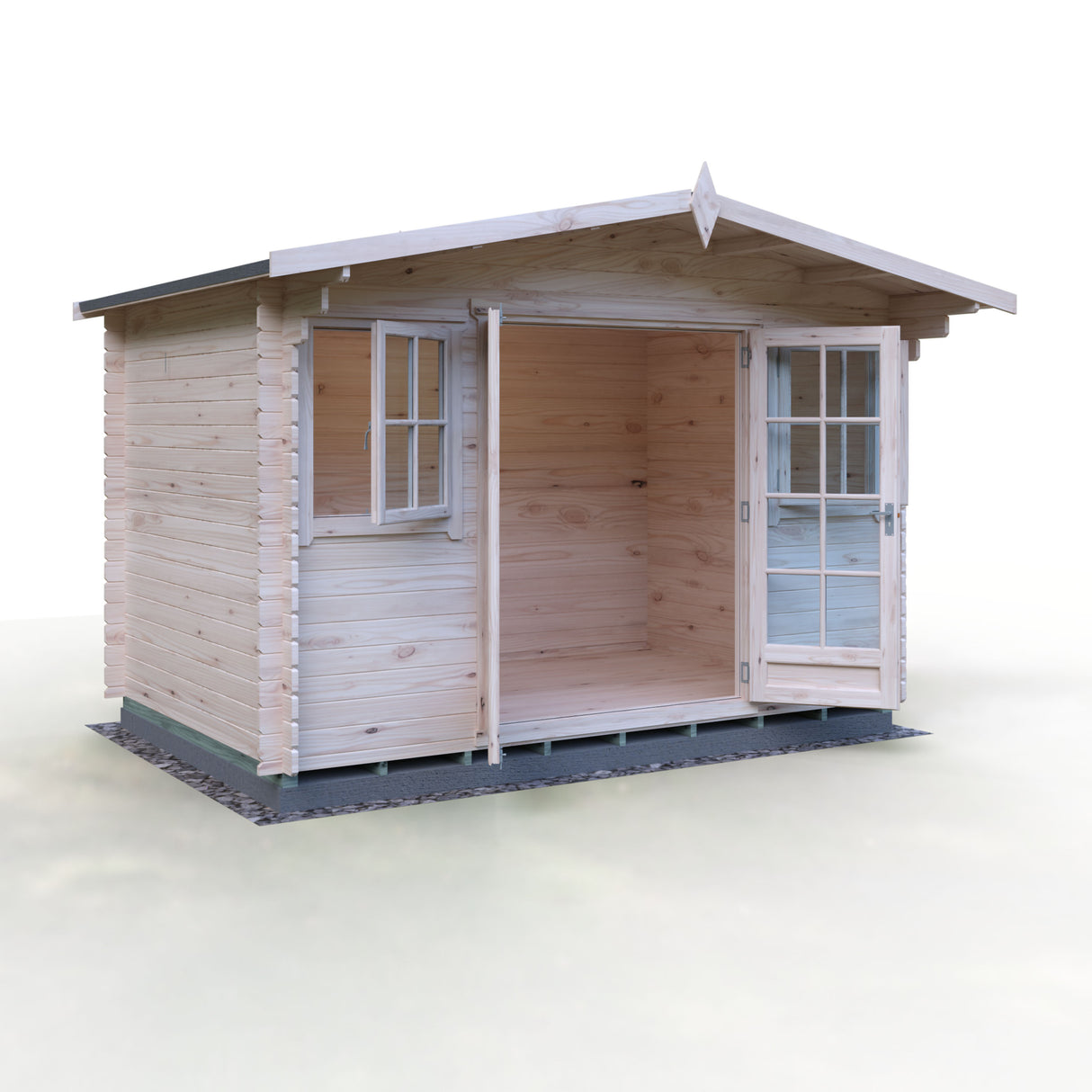 Shire Clipstone 12x8 Log Cabin