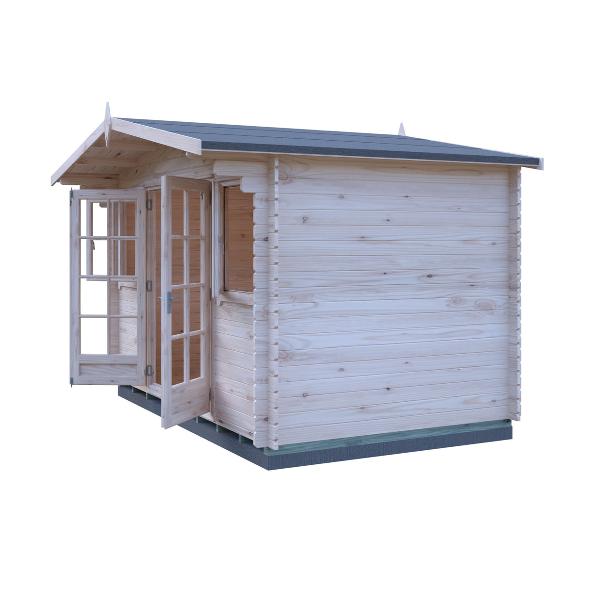 Shire Clipstone 12x8 Log Cabin