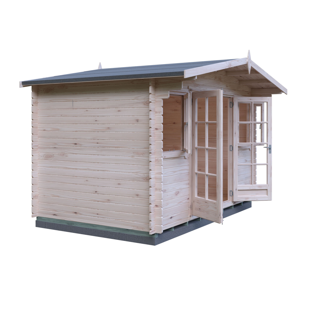 Shire Clipstone 12x8 Log Cabin