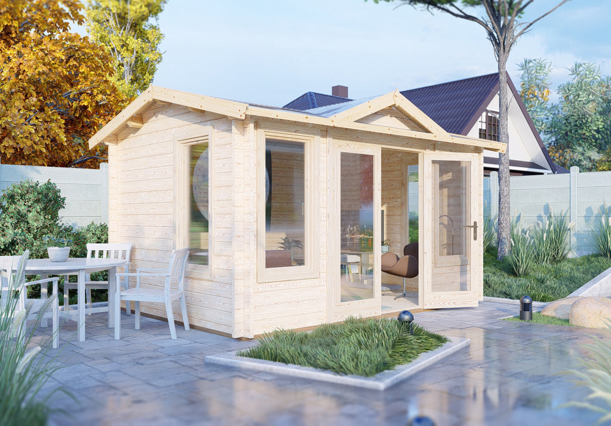 Shire Clockhouse 10x12 44mm Log Cabin