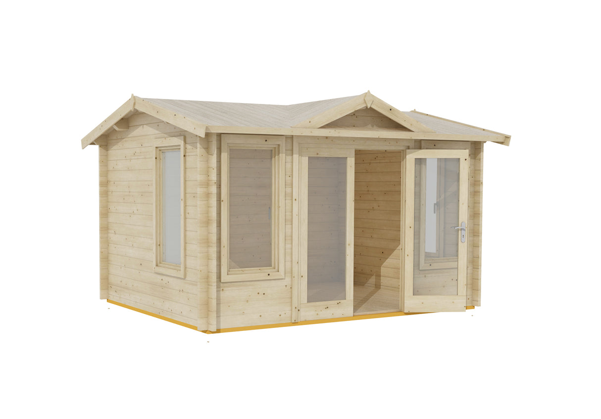 Shire Clockhouse 10x12 44mm Log Cabin