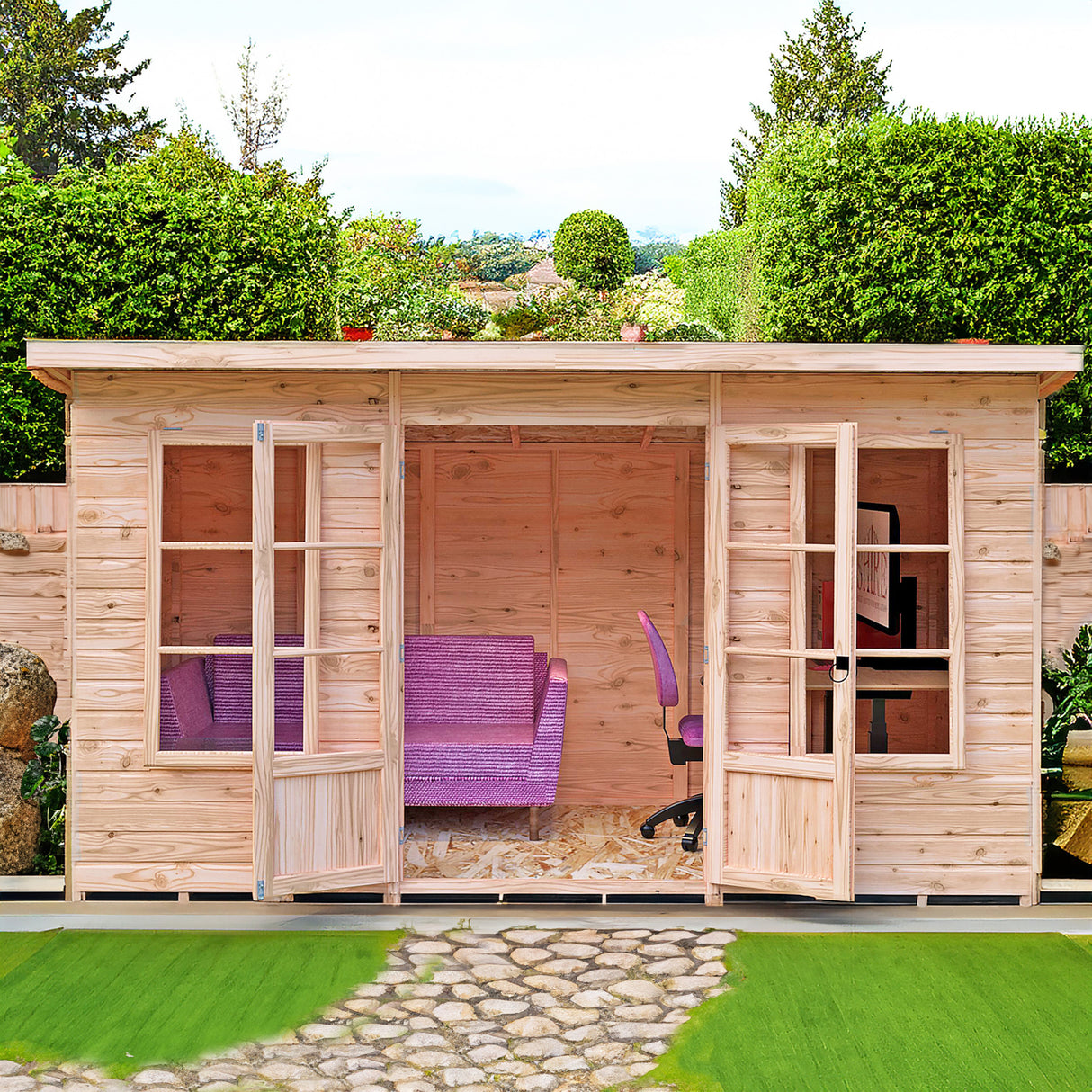 Dahlia 12 ft x 6 ft Summerhouse