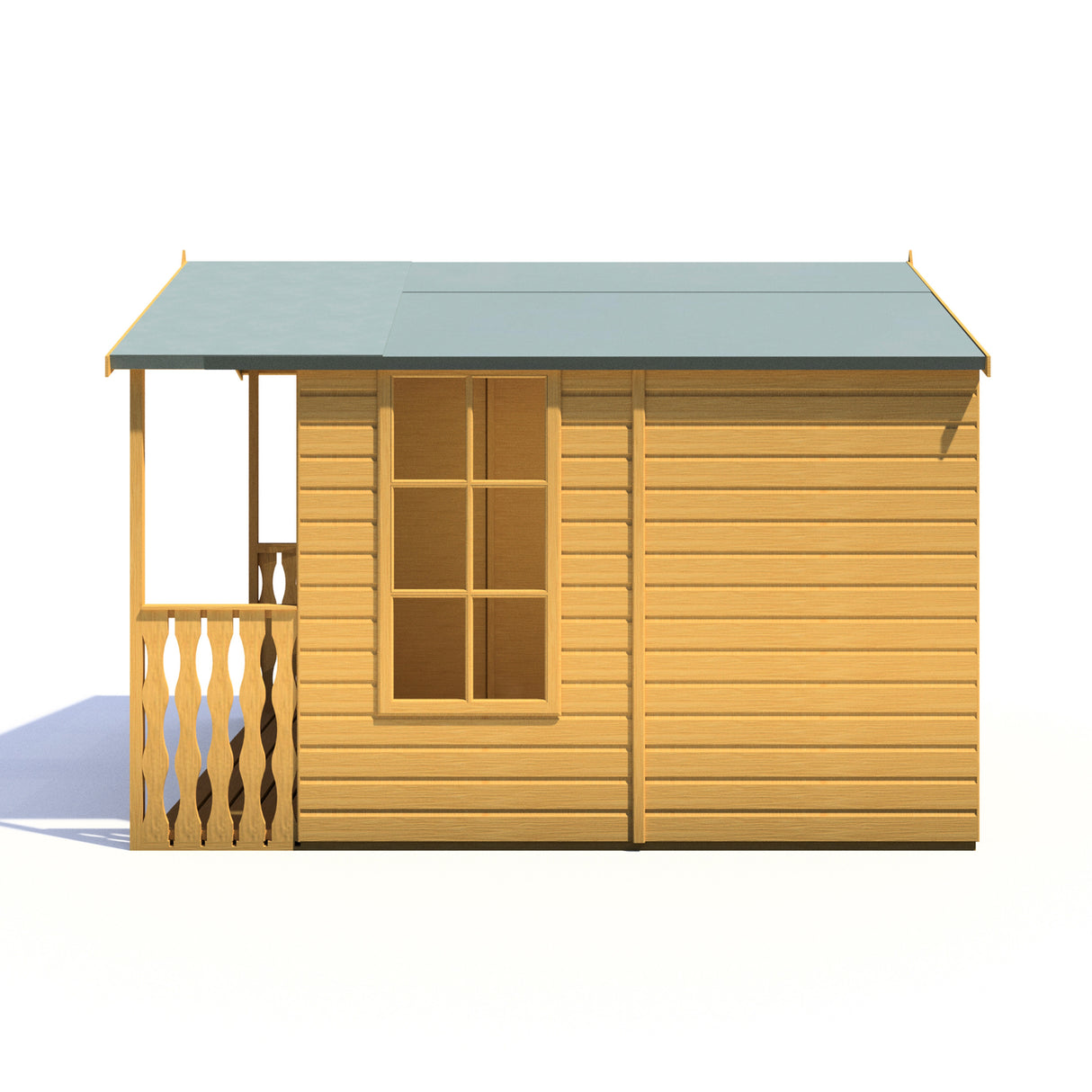 Shire Delmora 8x10 Summerhouse with Verandah