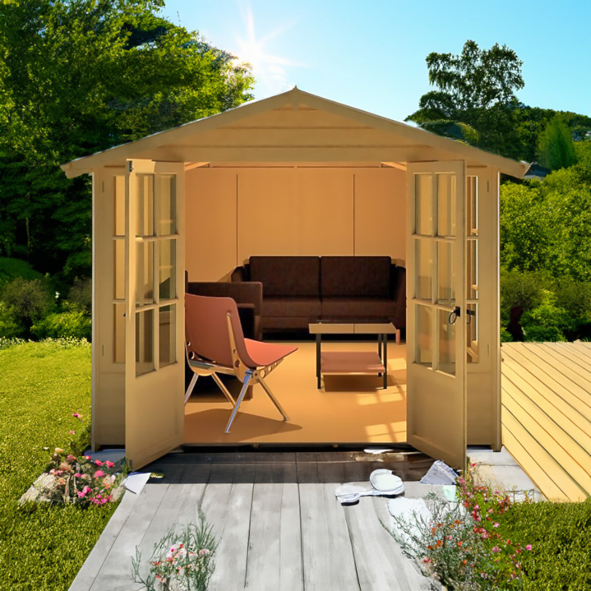 Shire Delmora 8x12 Summerhouse